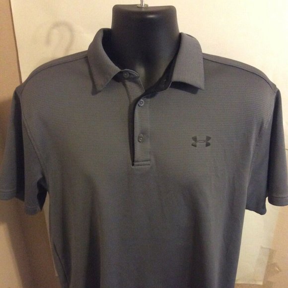 Under Armour Other - Under Armour Heat Gear Loose Polo Shirt sz Large